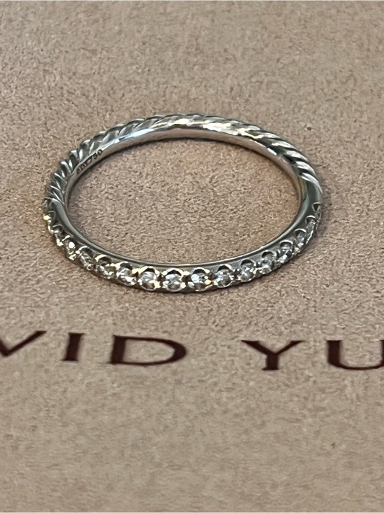 David Yurman Jewelry - David Yurman 18k white Diamond EDEN RING -8